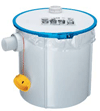 Multi chamber sewage filter system